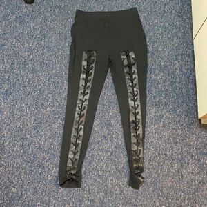 Thigh cut out leggings